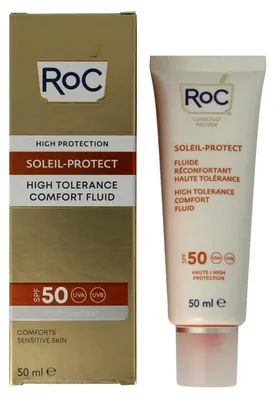 Productafbeelding van Roc Soleil Protect High Tolerance Fluid Spf50 (200 ml)
