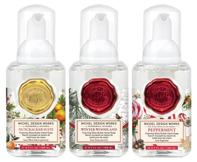 Produktbild von Michel Design Works Winter Wonderland 3er Set Mini Schaumseife á 140 ml