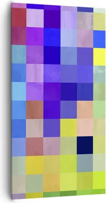 Produktbild von Bild auf Leinwand - Leinwandbild - Abstraktion modern - 65x120cm - Wand Bild - Wanddeko - Leinwanddruck - Bilder - Kunstdruck - Wanddekoration - Leinwand bilder - Wandkunst - PA65x120-4009
