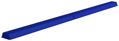 Image de Poutre de gymnastique pliable pour enfants | Couleur : Bleu | Dimensions : 10/15 x 236 x 6,5 cm