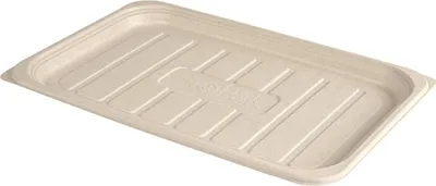 Produktbild von 180x DUNI Servierplatte, Bagasse 460 x 300 x 25 mm Braun