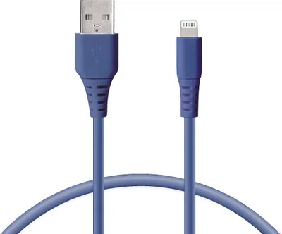 Zdjęcie produktu dla Ksix BXCABAL04S, 1 m, Lightning, USB A, Męska, Męska, Niebieski