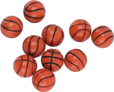 Produktbild von 1:12 Puppenhaus-Basketballmodell, simuliertes niedliches Miniatur-Fußball-Dekorationszubehör