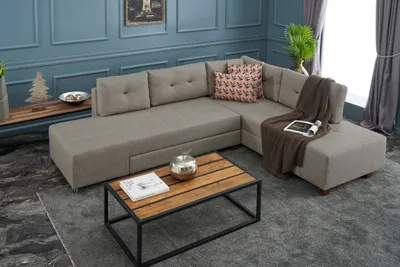 Produktbild von Hanah Home, Manama- BLC2546, Sahne, Schlafsofas, Rahmen: Holz / Faserplatten