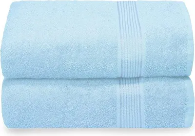 Produktbild von Famanu Badhandtuchset Extra Groß - Hemelsblau, 70 x 140 cm