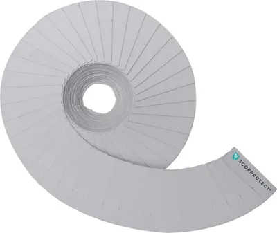 Produktbild von Endmanschettenband Alu Farbe hellgrau 38 mm x Rolle 5 m : 38 mm x 5 m für Dämmung 40 mm Ausführung: 38 mm x 5 m für Dämmung 40 mm