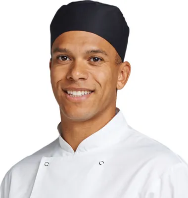 Produktbild von Dennys - "Budget" Kochmütze PC6243 (M) (Schwarz)