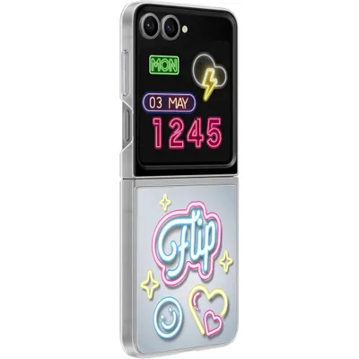 Image de Samsung EF-ZF741CTEGWW coque de protection pour téléphones portables 17 cm (6.7") Housse Transparent