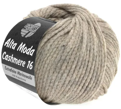 Produktbild von Lana Grossa ALTA MODA Cashmere 16 50 g supersoftes Kettengarn aus extrafeiner Wolle mit Kaschmir 110 m Farbe 003 - Taupe