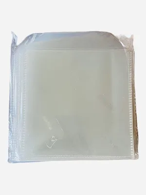Immagine prodotto di Custodie in plastica per CD/DVD, confezione da 50 pezzi - 150 micron - con chiusura a patella - protezione per il disco