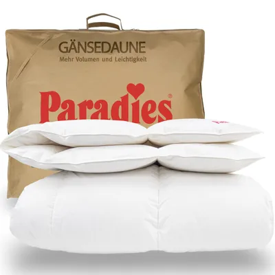 Produktbild von Paradies Daunendecke 155x220 cm Winterdecke "Gabi 90"