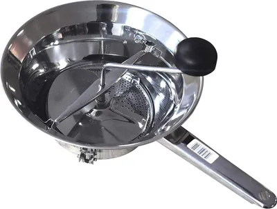Immagine prodotto di Fackelmann 2764250 - Macinacarne per verdure, 24 cm, in acciaio inossidabile