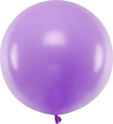 Zdjęcie produktu dla Balon lateksowy Gigant, Fioletowy, Pastel Lavender Blue, 60cm, 1szt