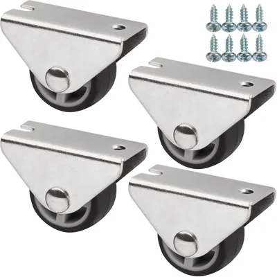 Produktbild von SOTECH Unterbaurölle PASSAU Ø 25 mm – Bodenmontage (4 Stück)