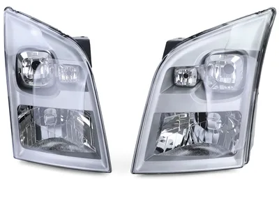 Für Ford Transit 06-14 Scheinwerfer H4 mit Stellmotor Set Links Rechts in der Farbe von Carparts-Online GmbH