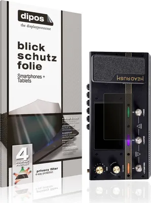 Produktbild von Blickschutzfolie für Headrush Flex Prime matt Schutzfolie Folie Display Schutz dipos