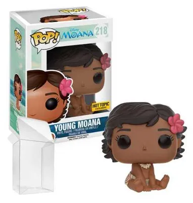 Produktbild von Funko Pop! Disney: Moana - Young Moana (Sitting) #218 Hot Topic Exclusive