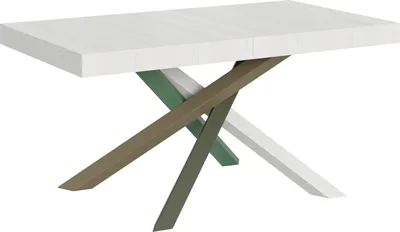 Obrázek produktu pro Rozkládací stůl 90x160/264 cm Volantis Bílý jasanový rám 4/A