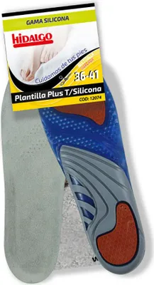 Immagine prodotto di Soletta per scarpe Plus in silicone, taglie 36-41 - Hidalgo