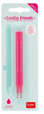 Produktbild von Legami Nachfüllpackung für Gel-Stifte, Rosa, 2 Stück