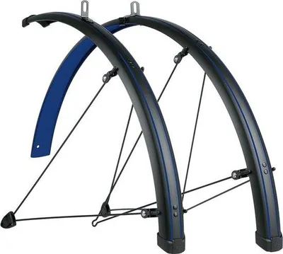 Produktbild von Famanu Fahrrad-Schutzblech Set - 28 Zoll mattschwarz