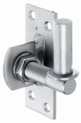 Produktbild von Alberts Kloben zum Anschrauben verstellbar um 20 mm Edelstahl Dornmaß Ø16 mm Platte 100 x 40 mm