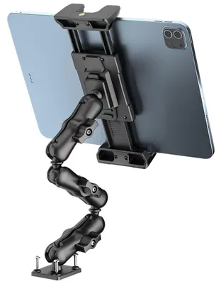 Obrázek produktu pro Držák na tablet do auta, tříramenný, otočný o 360°, vhodný pro tablety o velikosti 5-13 palců