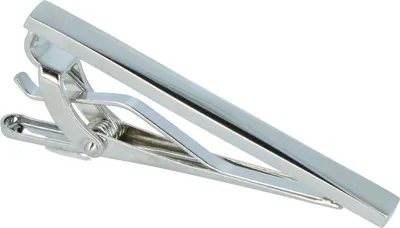 Produktbild von Krawattennadel aus Kupfer-Zink-Legierung Silber mit Etui