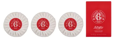 Productafbeelding van Zeepstuk, Roger & Gallet, Jean Marie Farina, 100 g x 3, geurig
