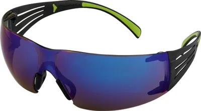 Produktbild von 3M 7100078880, Sicherheitsbrille, Schwarz, Grün, Polycarbonat, 20 Stück(e), Box