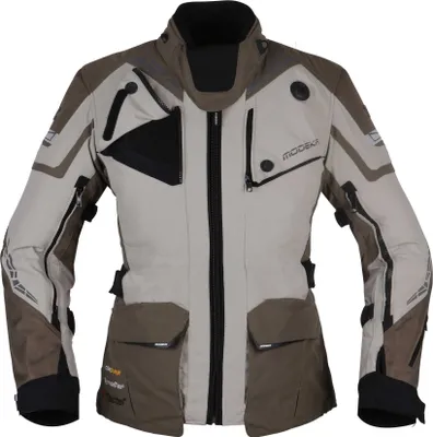 Produktbild von Modeka Panamericana 2 Damen Motorrad Textiljacke, sand/schwarz, 38