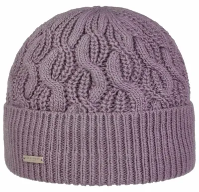 Imagen del producto de Gorro de punto Seeberger para mujer, ideal para el invierno. Tipo beanie