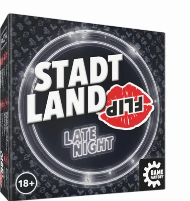 Produktbild von Game Factory Stadt Land Flip Late Night (mult)