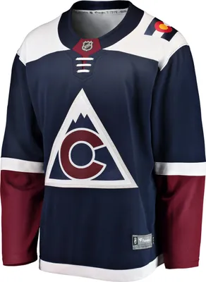 Produktbild von Colorado Avalanche NHL Eishockey Fanatics Breakaway Trikot Alternate Navy-XL