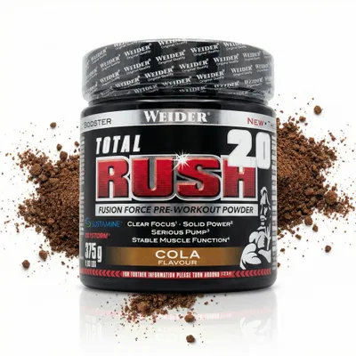 Produktbild von Weider Total Rush 2.0 Booster Dose - verschiedene Geschmäcker - ab 375g - Cola