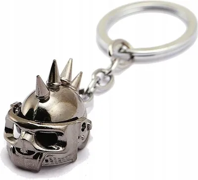 Productafbeelding van Doodskop gladiator helm, metalen sleutelhanger