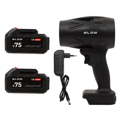 Obrázek produktu pro Akumulátorový listový fukar BLOW 21V CB TURBO, 130 000 otáček za minutu, 2,4 Ah, včetně transportního kufru