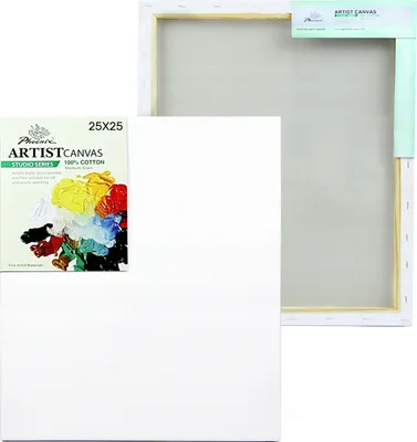 Produktbild von Malerleinwand für Malerei 25x25 Phoenix Leinwand Keilrahmen