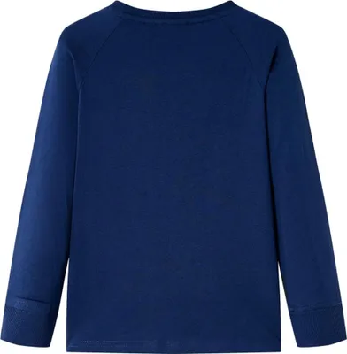 Produktbild von vidaXL Kinder-Langarmshirt Marineblau 128