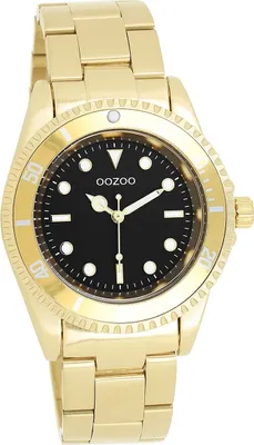 Produktbild von Oozoo Edelstahl Damen Uhr Analog Quarzuhr Armband gold Timepieces D2UOC11148