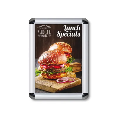 Produktbild von Showdown Displays Klapprahmen 25 mm - Rondo - DIN A4