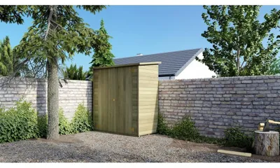 Image de Armoire de jardin à outils 1.66x0.82 m H.1.86 - avec plancher et paroi arrière - DOM84 - ALTANKA