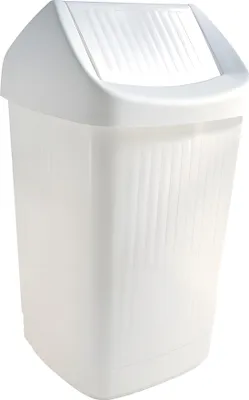Zdjęcie produktu dla Kosz na śmieci z uchylną pokrywą