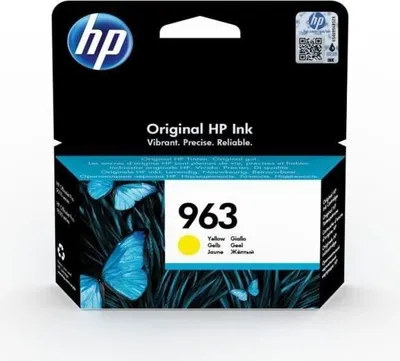 Immagine prodotto di Cartuccia d'inchiostro gialla HP 963, originale, per OfficeJet Pro 9010, per OfficeJet Pro 9020 (3JA25AE)