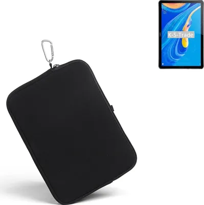 Produktbild von K-S-Trade Neopren Hülle kompatibel mit Huawei MediaPad M6 10.8  Schutz Hülle Neoprenhülle Tablet-Hülle Tabletcase Tablet Schutz Gürtel Tasche