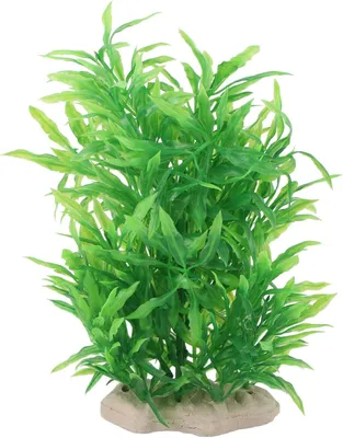 Imagen del producto de Césped artificial para acuarios, 20 cm, plantas acuáticas realistas, decoración para acuarios