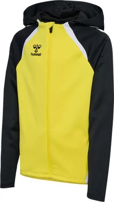 Produktbild von Hummel Lead 2.0 Junior Full Zip Sweatshirt Gelb 164 cm Jungen,Mädchen Gelb 164 cm