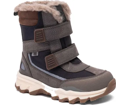 Produktbild von bisgaard 5715243973909, Stiefel, Kind, Grau, Breite Passform, Thermoplastischer Gummi (TPR), Leder, Textil