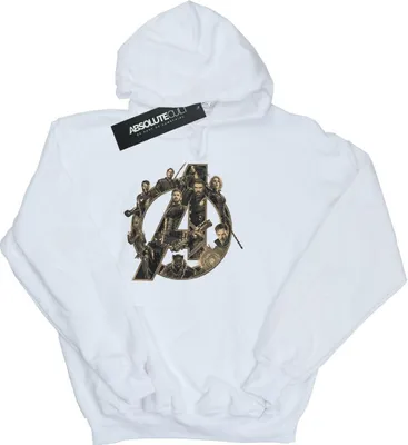 Obrázek produktu pro Marvel - Dámská mikina s kapucí "Avengers Infinity War Marvel" BI3353 (M) (White)