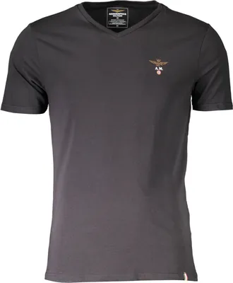 Obrázok produktu pre AERONAUTICA MILITARE tričko pánske textilné čierne SF1474 - Veľkosť: L